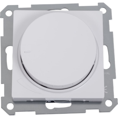 Светорегулятор Systeme Electric ATLASDESIGN (диммер) повор-нажим, LED, RC, 400Вт, механизм, БЕЛЫЙ ATN000123
