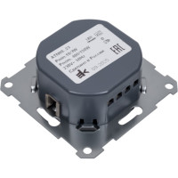 Светорегулятор Systeme Electric ATLASDESIGN (диммер) повор-нажим, LED, RC, 400Вт, механизм, БЕЛЫЙ ATN000123