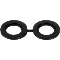 Прокладка для подводки стиральных машин СТМ 3/4", резина, 24x13x2.5 мм, 2 шт SRSWM034-02