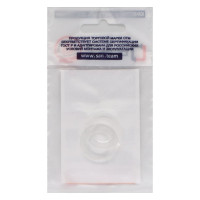 Прокладка СТМ 3/4", силикон, 24x14x2 мм, 2 шт SSSWC034-02