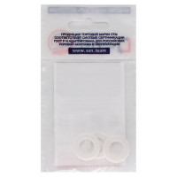 Прокладка СТМ 1/2", фторопласт, 19x10x2 мм, 3 шт SFSWC012-03