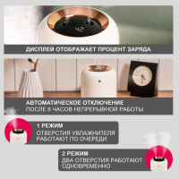 Аккумуляторный увлажнитель воздуха Halsa 1л, до 5 часов HLS09 HLS-HU-101W