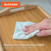 Бамбуковый складной столик-поднос для завтрака/ноутбука DASWERK 50x30x24 см 607870