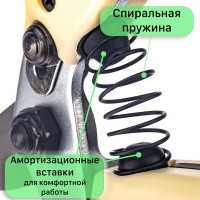 Садовый профессиональный плоскостной секатор Mr.Logo 195 мм 1600B