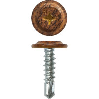 Саморез Daxmer пшс м 4,2x16 500 шт., темный дуб 346324