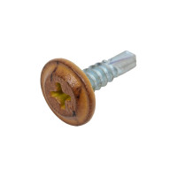 Саморез Daxmer пшс м 4,2x16 500 шт., темный дуб 346324