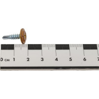 Саморез Daxmer пшс м 4,2x16 500 шт., темный дуб 346324