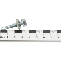 Саморез кровельный, с увеличенным сверлом КРЕП-КОМП PT-5 15мм, 6,3х32 К Средняя фасовка (150шт) скд6332кф