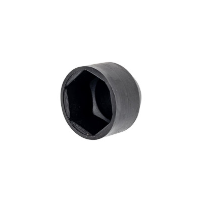 Колпачки на болт/гайку КРЕП-КОМП М10/S17 черный, 200 шт. 29-0060