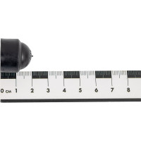 Колпачки на болт/гайку КРЕП-КОМП М10/S17 черный, 200 шт. 29-0060