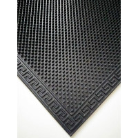 Придверный коврик Бацькина баня 40x60 см, Classic черный 93306