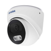 Ip видеокамера Amatek ac-idv512d 2.8 мм купольная с микроф. full color 7000721
