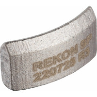 Cегмент Soft Pro для алмазных коронок 42-46 мм (10 шт; R3; 19x3.5x10 мм) REKON 045003-10