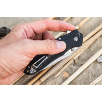 Складной нож Kizlyar Supreme Zedd cталь D2, Satin, рукоять из G10 4650065054416