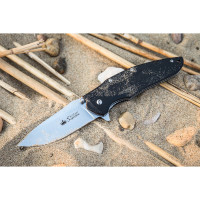 Складной нож Kizlyar Supreme Zedd cталь D2, Satin, рукоять из G10 4650065054416