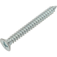 Саморез КВАДРА DIN 7982, 4.2x38 цинк, потайной, PH2, острый, коp. 500 шт. 824238001500