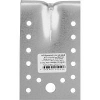 Крепежный усиленный уголок СИБРТЕХ 2,0 мм, KUU 100x100x65 мм P 46414