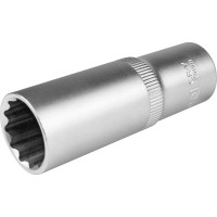 Головка торцевая двенадцатигранная удлиненная AV Steel (19 мм; 1/2)  AV-521219