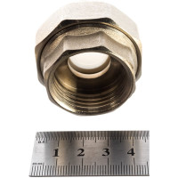 Комбинированная разъемная муфта (американка) PRO AQUA PP-R ВР белая d-20 мм 1" PA20011b