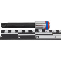 Насадка бита торцевая (SPLINE M16; 140 мм; 1/2) KING TONY 406616