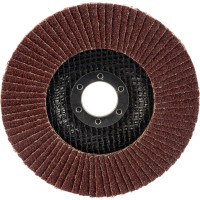 Круг лепестковый торцевой по металлу 125x22 мм, P40 SANTOOL 060203-125-040