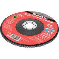 Круг лепестковый торцевой (150x22.2 мм; P80) MATRIX 74059