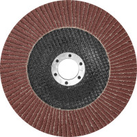 Круг лепестковый торцевой (150x22.2 мм; P80) MATRIX 74059