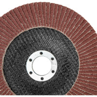 Круг лепестковый торцевой (150x22.2 мм; P80) MATRIX 74059