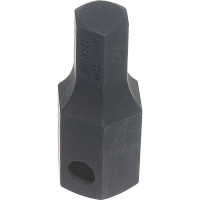Насадка ударная торцевая (HEX 10 мм; 40 мм; 3/4DR) KING TONY 174010H