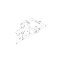 Смеситель для ванны AM.PM F8010016