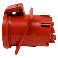 Фланцевая розетка ABL 5P 63А 400V, IP67, 100x100 MM F53S357