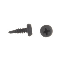 Саморез клоп Метизный двор 3,5x11 оксидированный, сверло 20 шт. 4607173902962