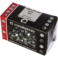 Самоконтрящаяся гайка Стройметиз М4 DIN 985, цинк уп.300 шт. 3040023