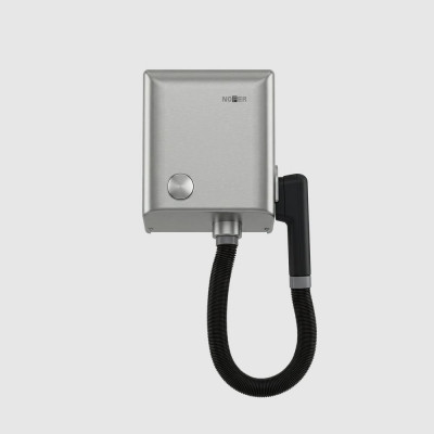 Фен настенный Nofer MANGO матовый 800 W нерж. сталь 02300.S