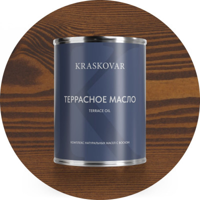 Масло террасное Kraskovar Орех Гварнери 0,75л 1601