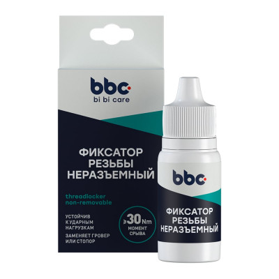 Фиксатор резьбы BiBiCare неразъемный, 6 мл 4408