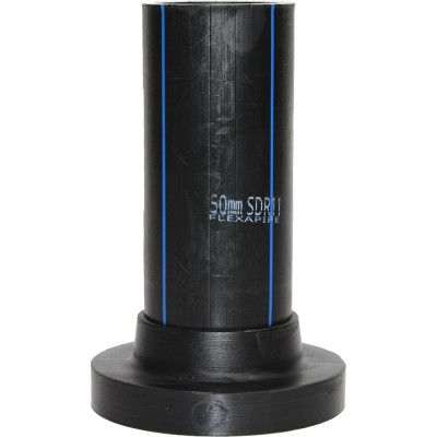 Втулка под фланец Флексапайп + ПЭ100, SDR11, Ø50, удлиненная УТ0049715