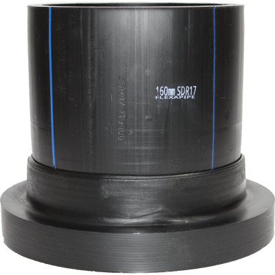 Втулка под фланец Флексапайп + ПЭ100, SDR17, Ø160, удлиненная FLEXAPIPE УТ0049749