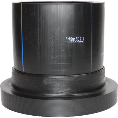 Втулка под фланец Флексапайп + ПЭ100, SDR17, Ø140, удлиненная FLEXAPIPE УТ0049748