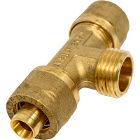 Тройник-переходник с наружной резьбой STOUT 1/2х16 винтовой SFS-0011-001216 RG008S9DJHPH0P