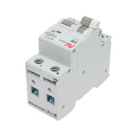 Дифференциальный автомат EKF DVA-6, 1P+N, 10А, 100мА, 6кА, AVERES, SQ rcbo6-1pn-10C-100-ac-av