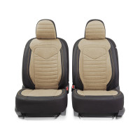 Авточехлы AUTOPROFI LINEN LIN-1505 BK/BE