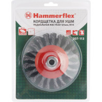 Кордщетка радиальная Flex 207-113 (125 мм; M14; витая проволока) для УШМ HAMMER 62119