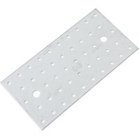 Перфорированная пластина ALBERTS оцинкованная, 200х100х2 мм 332020