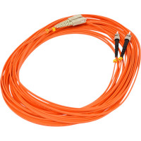 Оптический патч-корд TopLAN дуплексный, MM 50/125, 15 м, DPC-TOP-OM2-SC/P-ST/P-15
