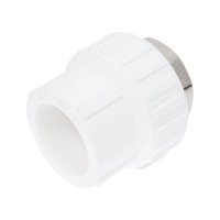 Муфта RTP PN25 комбинированная, внутренняя резьба, D32х1 мм под ключ 14632