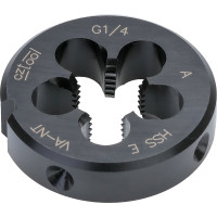 Трубная плашка Bucovice Tools G 1/4" -19 HSSE VA-NT 38x10мм 296140