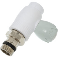 Кран шаровой для радиатора Blue Ocean полипропиленовый, прямой - 25х3/4 PPRF/PPR/SBVH-1(W)-25x3/4"