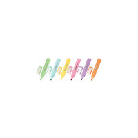 Набор текстовыделителей ЮНЛАНДИЯ COLORSTAR PASTEL 6 шт, ассорти, линия 1-4 мм 151717