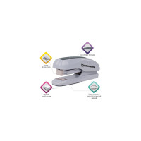 Степлер BRAUBERG Super №24/6, 26/6, до 30 листов, серый 229089